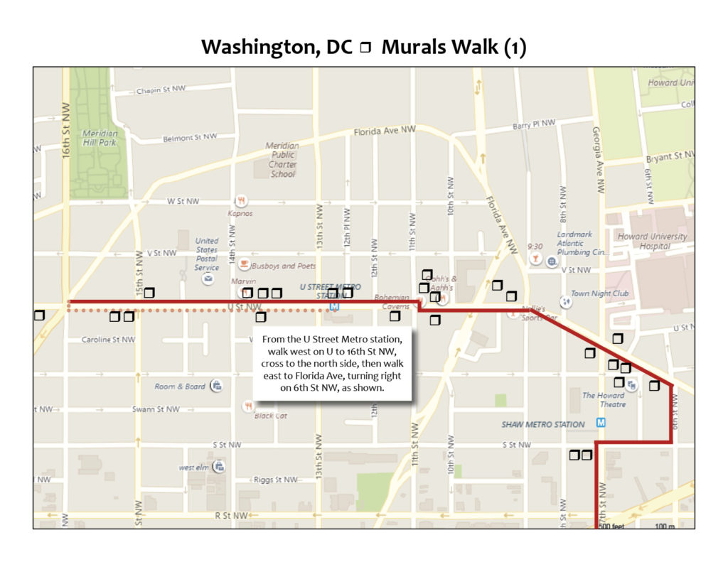 Walking Tour Of Dc Map - United States Map